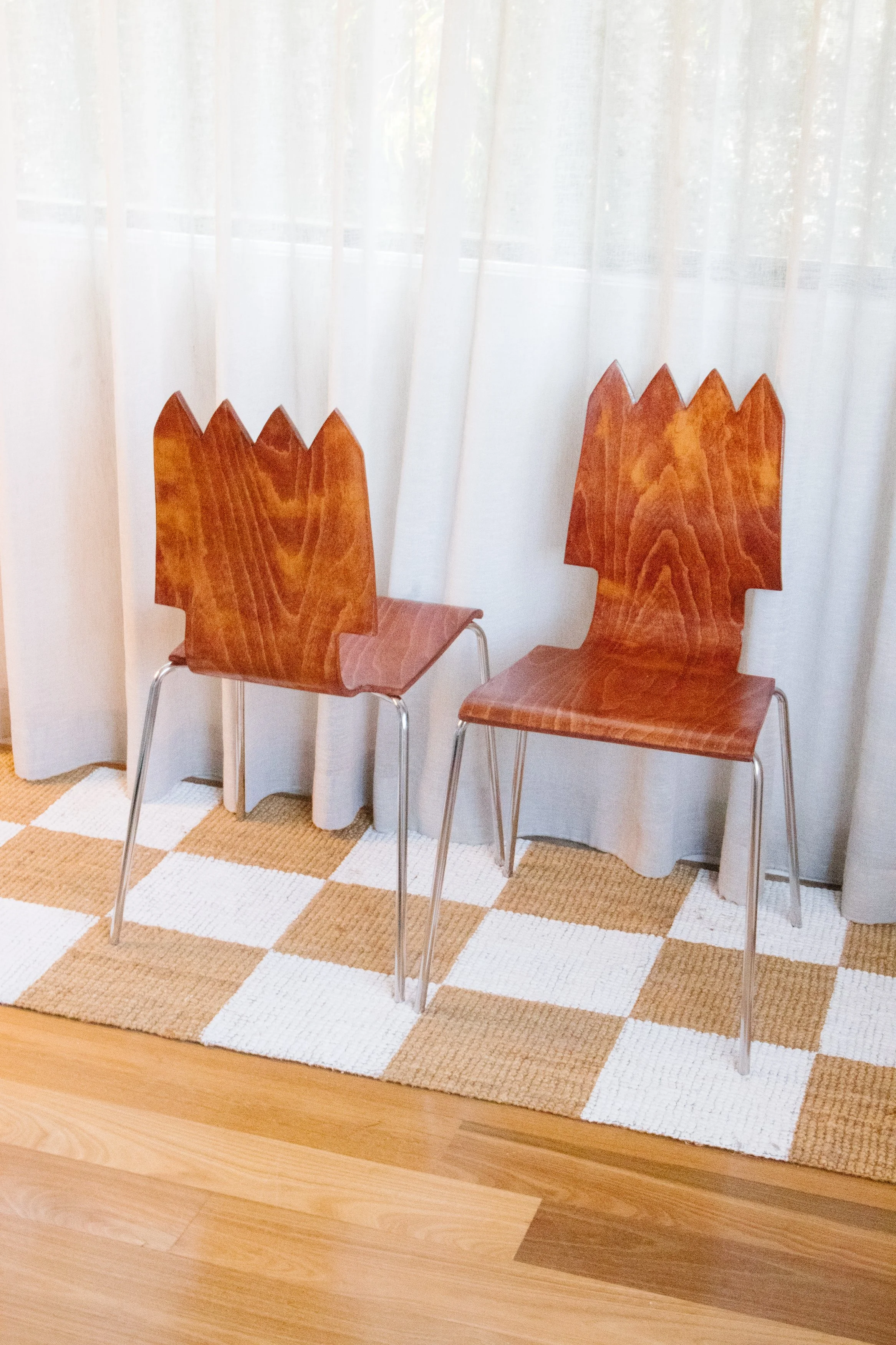 Upcycled Sculptural Crown Chairs Smor Home